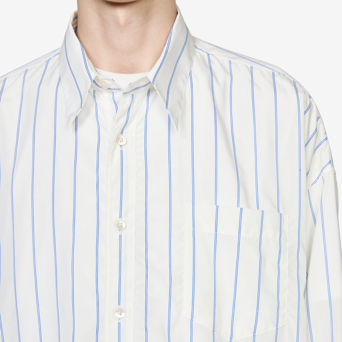 Stable Shirt Off White Stripe Shirts
