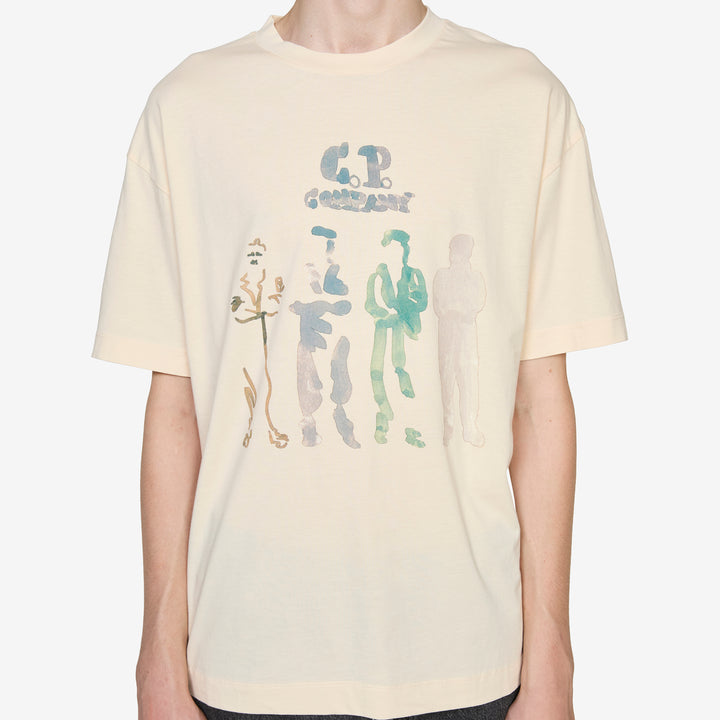 30/1 Jersey British Sailor T-Shirt Pistachio Shell