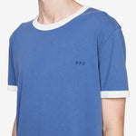 Contrast T-Shirt Blue