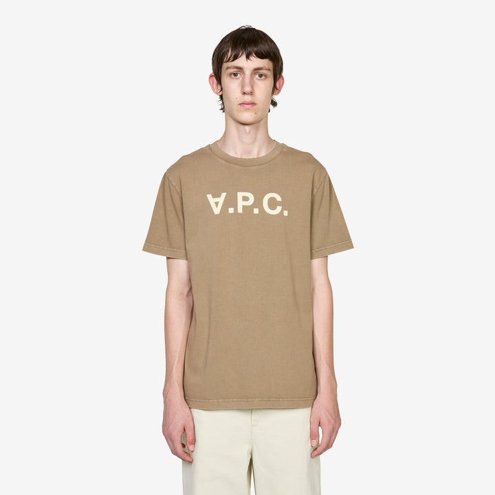 Standard Grand VPC T-Shirt Light Khaki | Off White Front