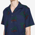 Classic Fit P-Wing Camp Shirt 6796 Sketched P-Wing Toss