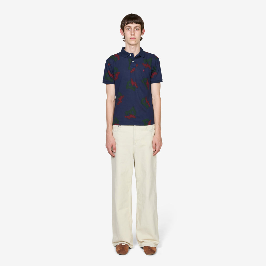 Short-Sleeve Polo Shirt 6796 Sketched P-Wing Toss Shirts