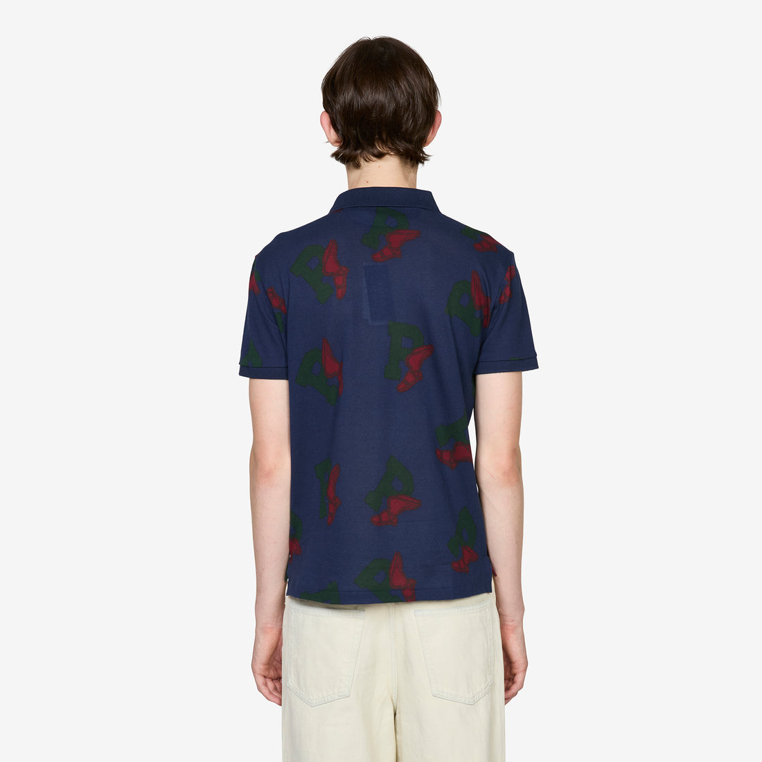 Short-Sleeve Polo Shirt 6796 Sketched P-Wing Toss Shirts