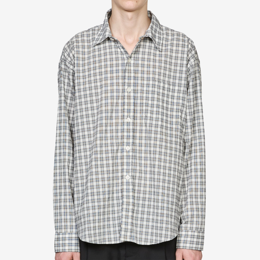 Executive Shirt Off White Check Shirts