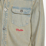 Garage Denim Jacket Sunfade Blue