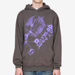 Drill Pullover Hood Washed Dark Grey