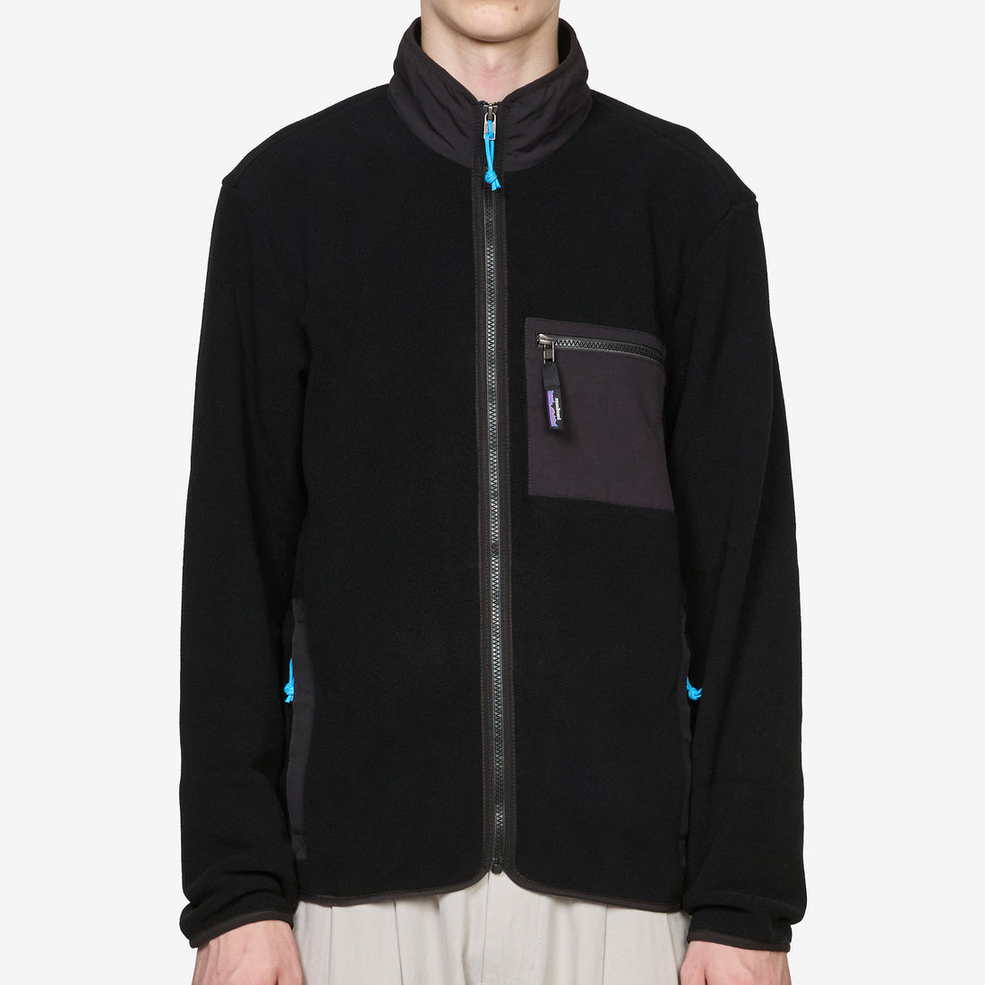 Synchilla® Fleece Jacket Black Solid Jackets