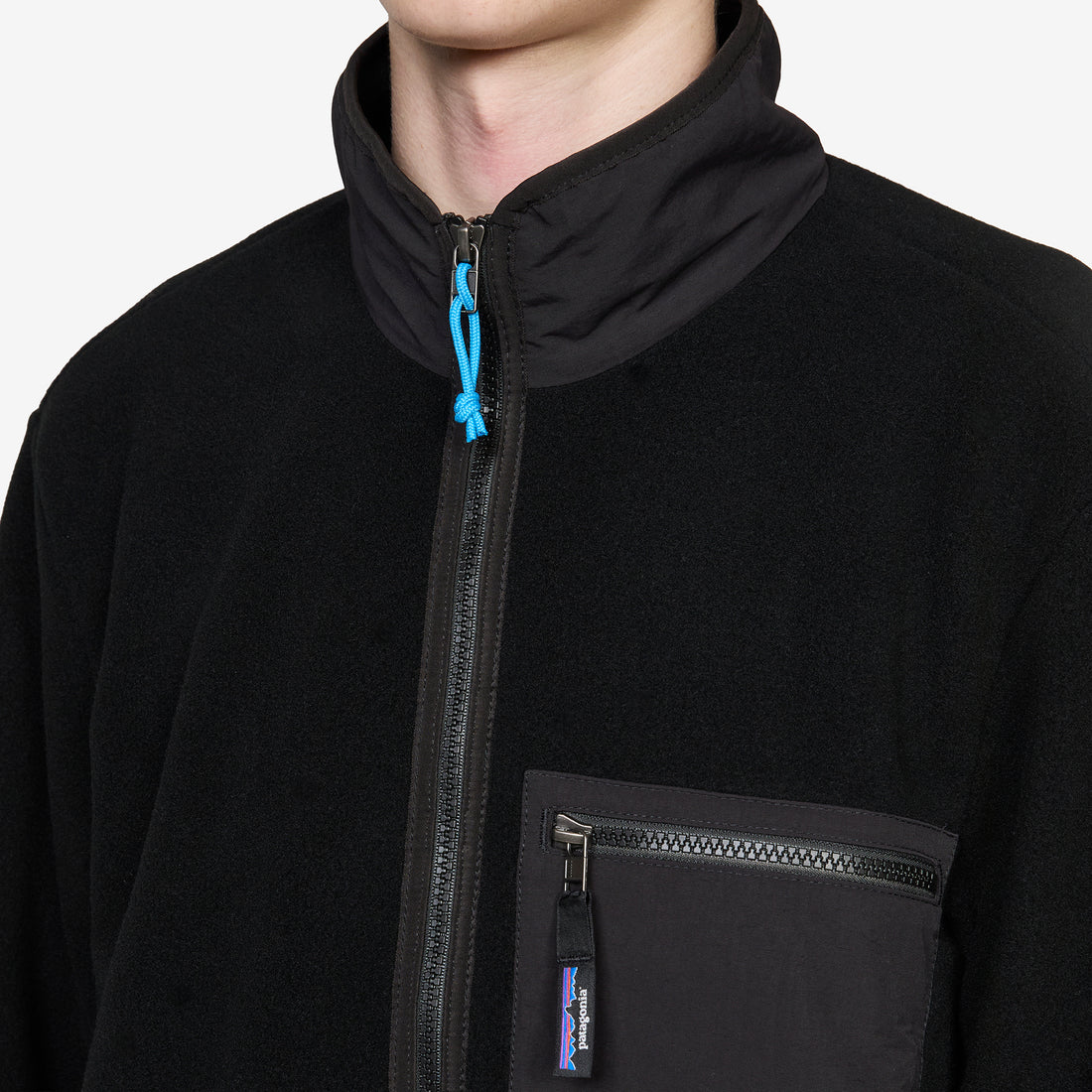 Synchilla® Fleece Jacket Black Solid Jackets