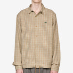 Check Flannel Shacket France Blue | Viennese Date