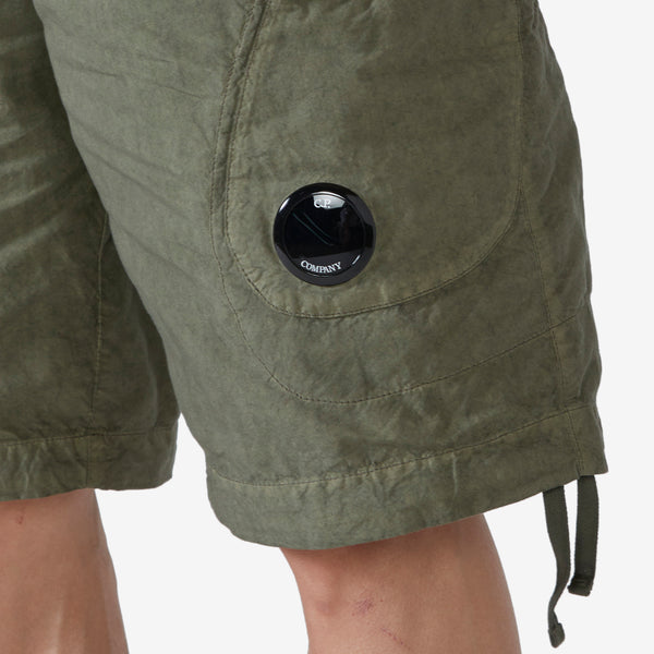 Ba-Tic Light Cargo Shorts Bronze Green