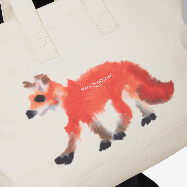 Wild Animals E/W Tote Ecru