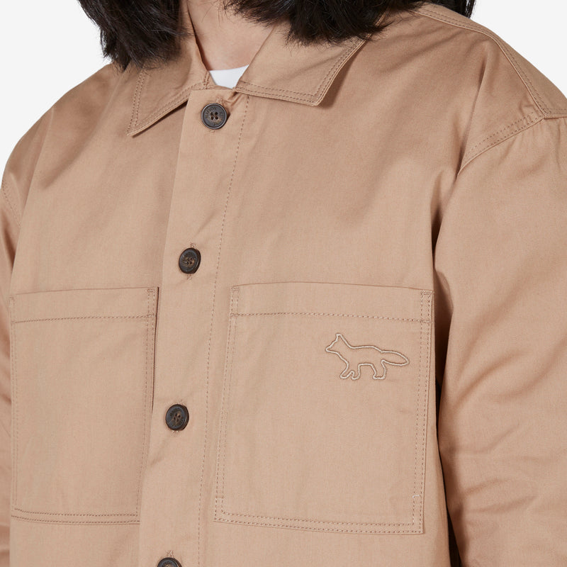 Snaps Overshirt Beige