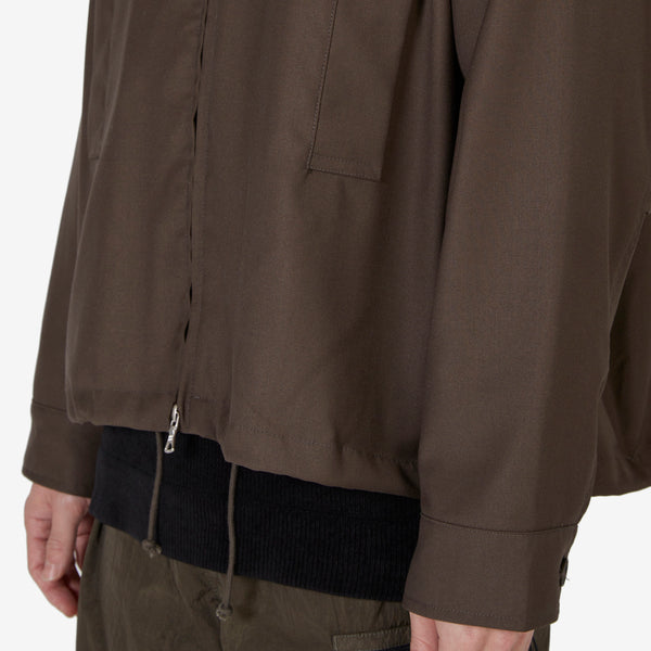 23SS Single Blouson Jacket Brown