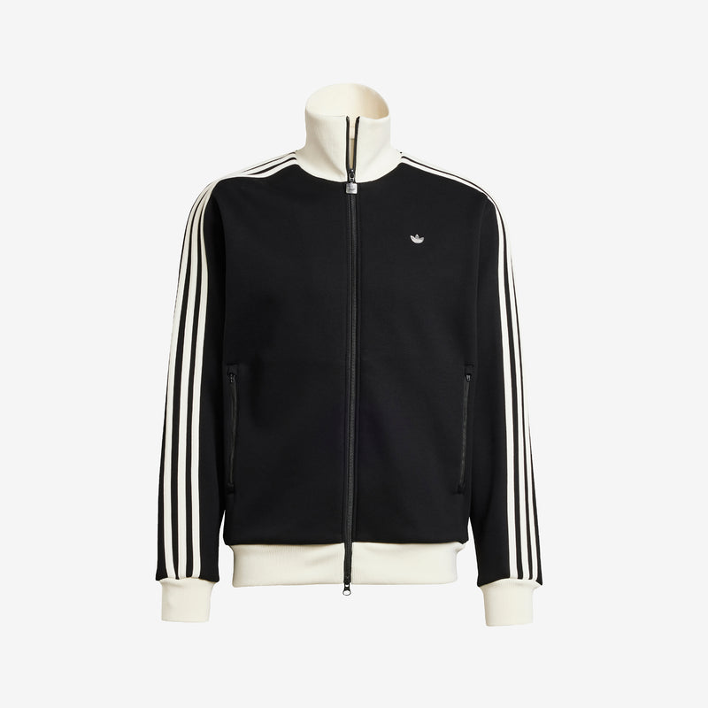Premium Track Top Black Jackets