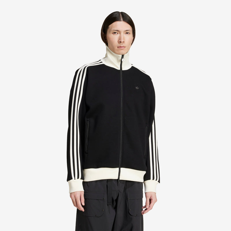 Premium Track Top Black Jackets