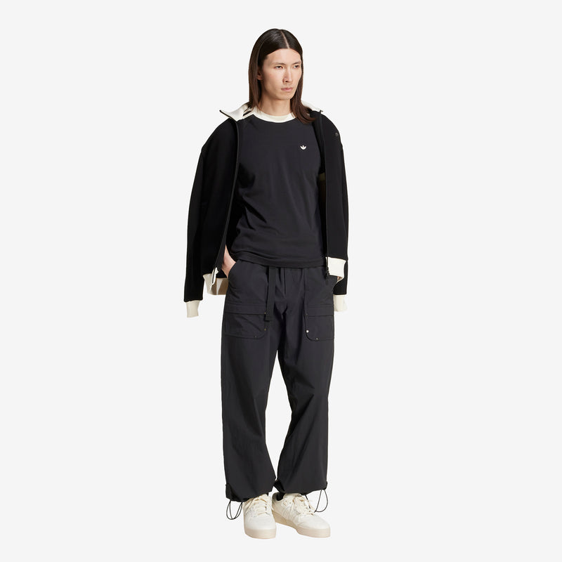 Premium Track Top Black Jackets
