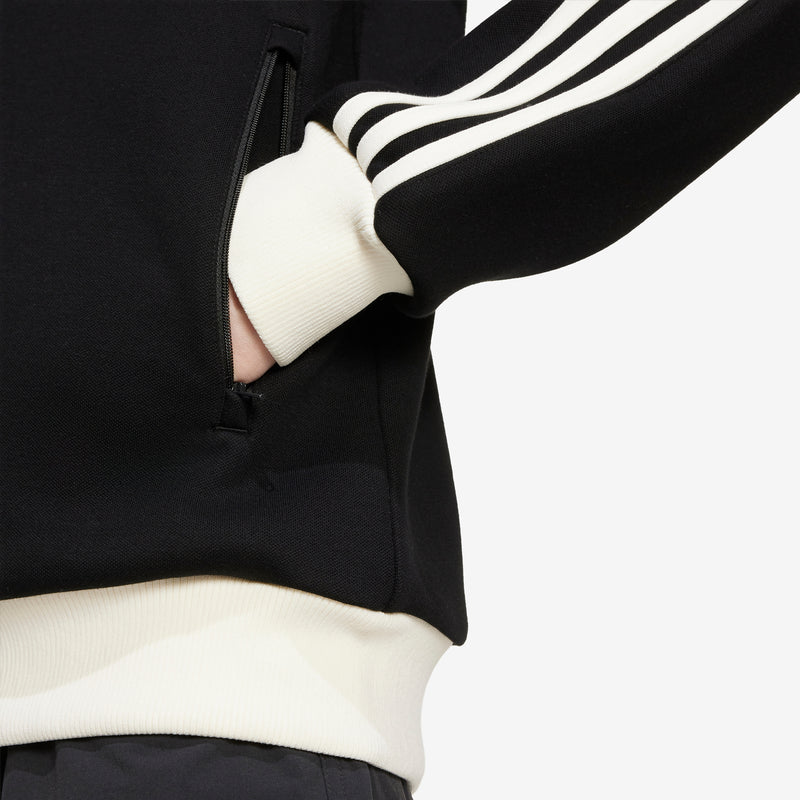 Premium Track Top Black Jackets