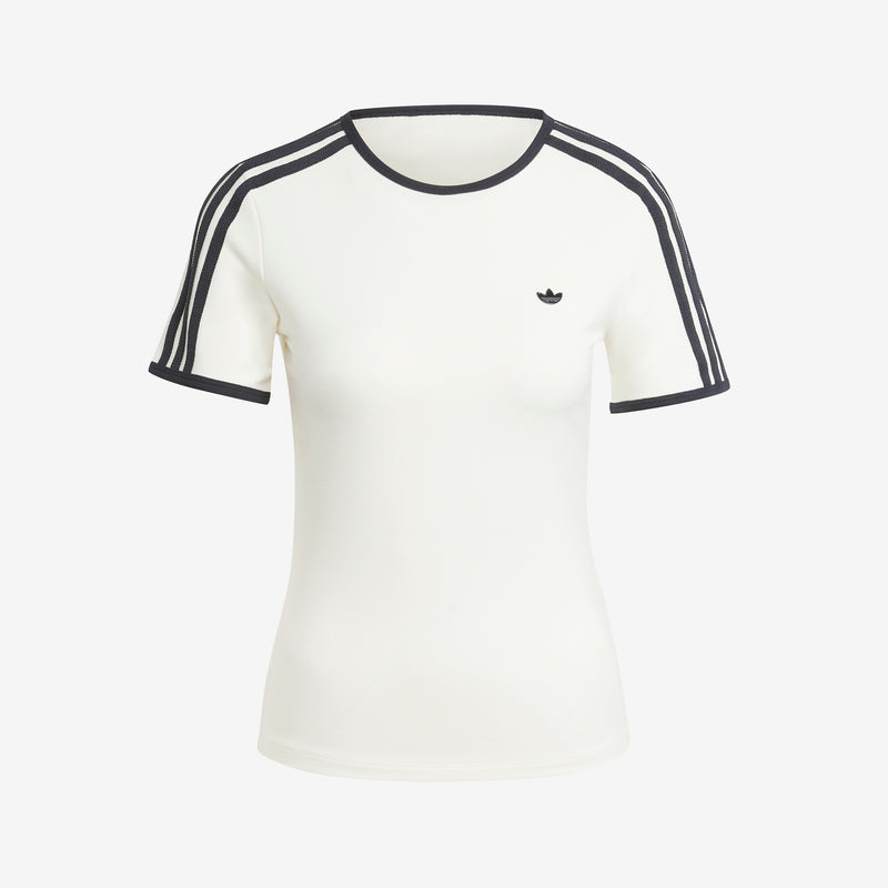 Women's Premium 3-Stripes Cali T-Shirt Off White Tees