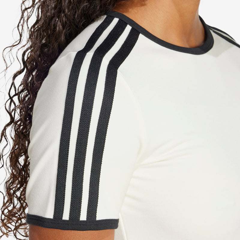 Women's Premium 3-Stripes Cali T-Shirt Off White Tees