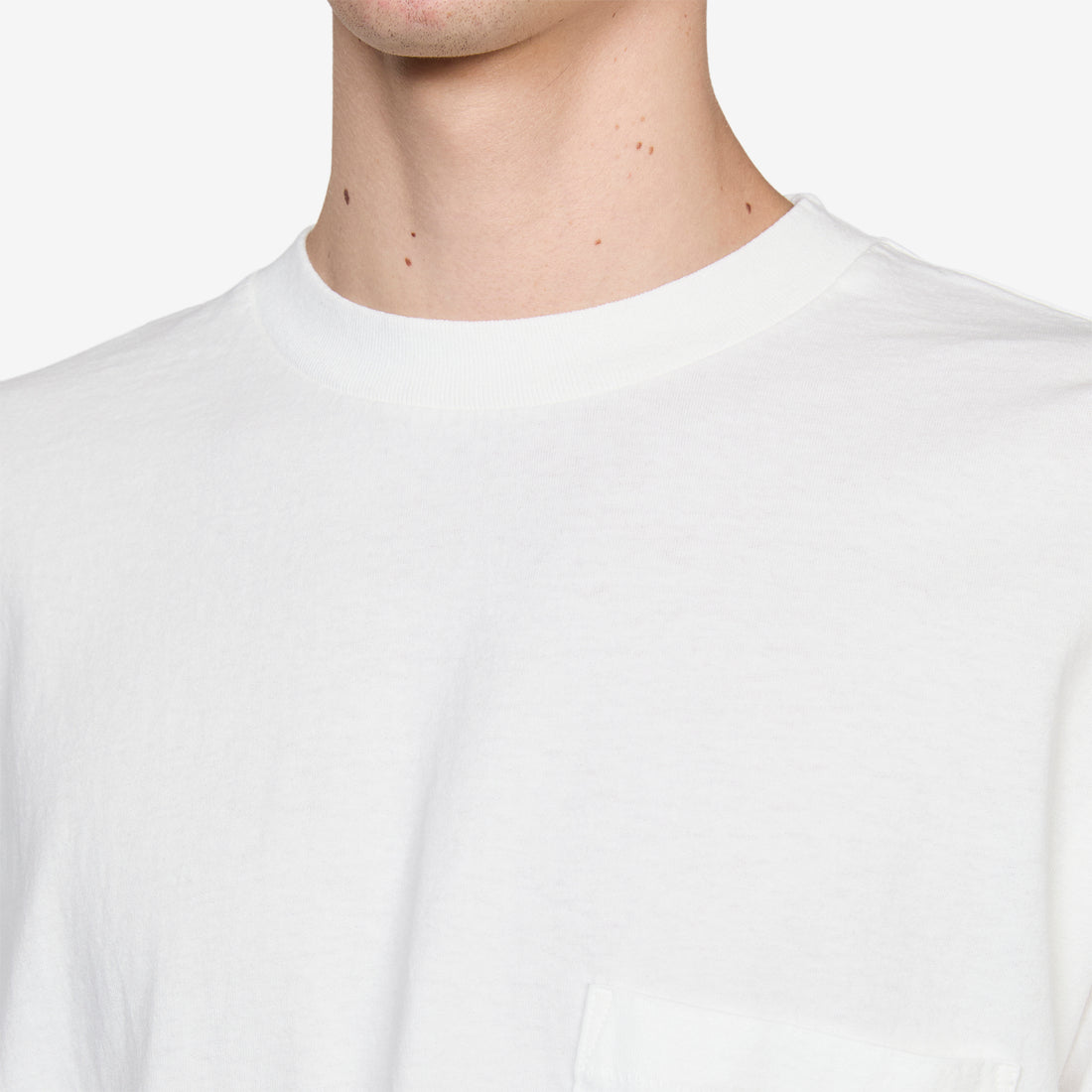 Chevron Classic Pocket T-Shirt Vintage White Tees