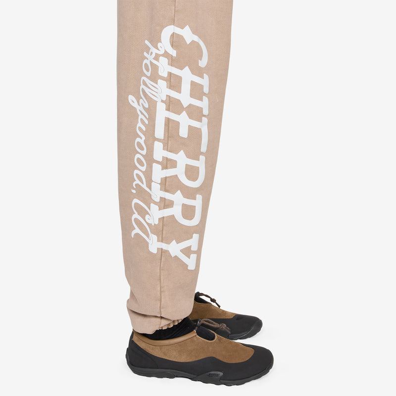 Hollywood Classic Sweatpants Tan Pants