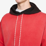 Sunbleached Premium Temple Sports Hoodie Red