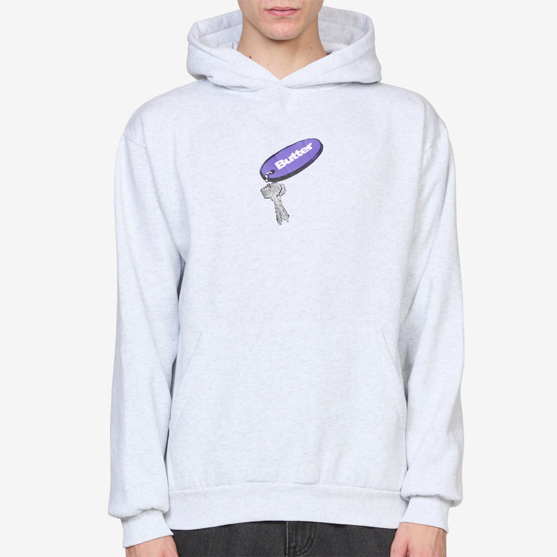 Key Chain Pullover Hood Ash Jumpers