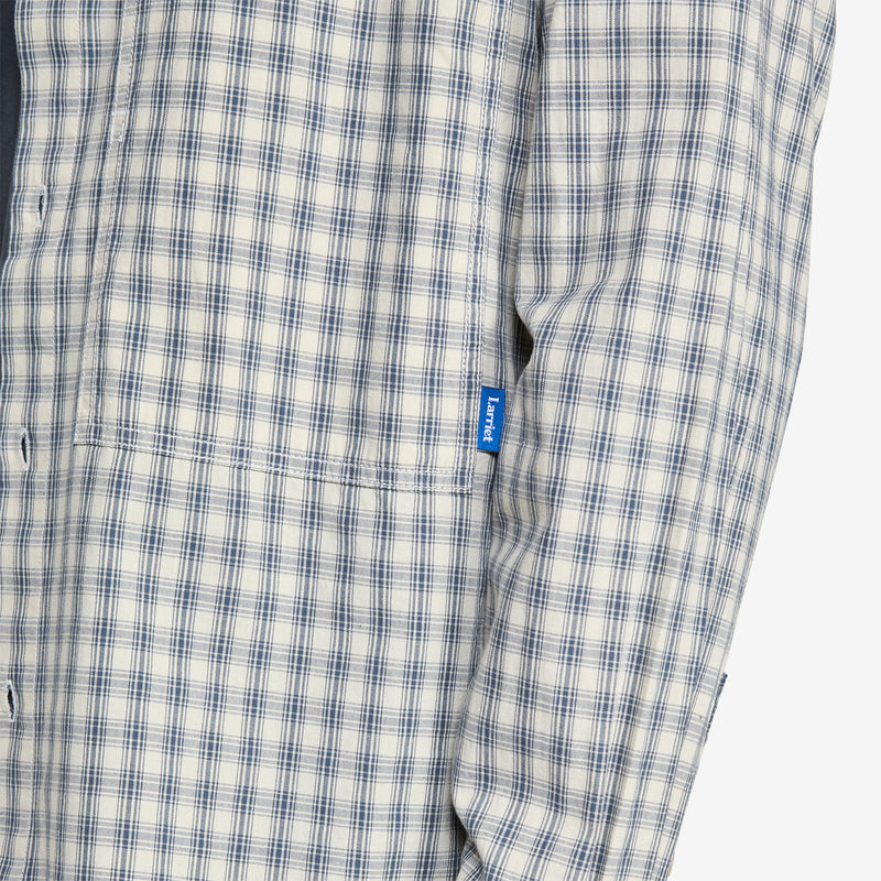 Cliff Long Sleeve Shirt Natural Plaid Shirts