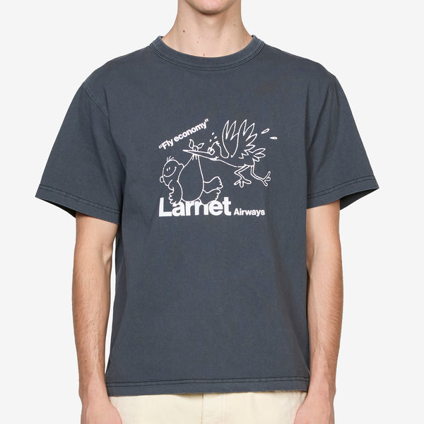 Fly Economy T-Shirt Used Black Tees
