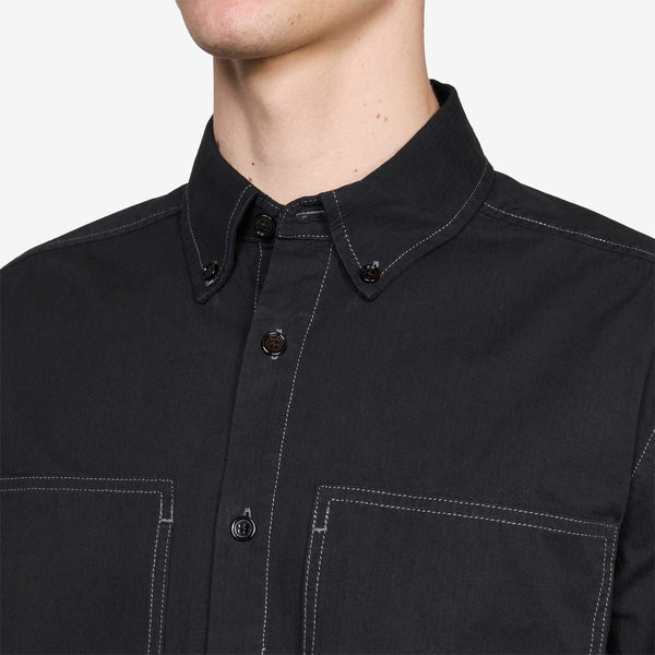 Cliff Long Sleeve Shirt Black Shirts