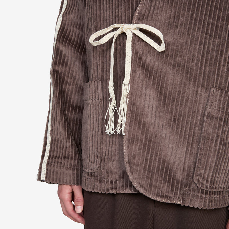 CLOT x Sports Jacket Dark Brown Jackets