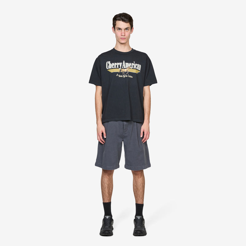 Coast to Coast Boxy T-Shirt Vintage Black Tees