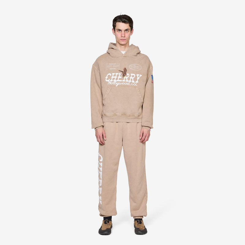 Hollywood Classic Sweatpants Tan Pants