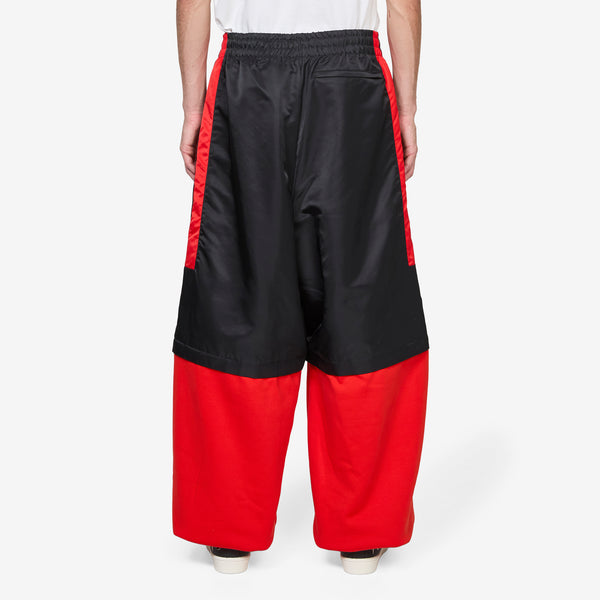 Willy Chavarria x Zip Off Pant Black | Red Footwear