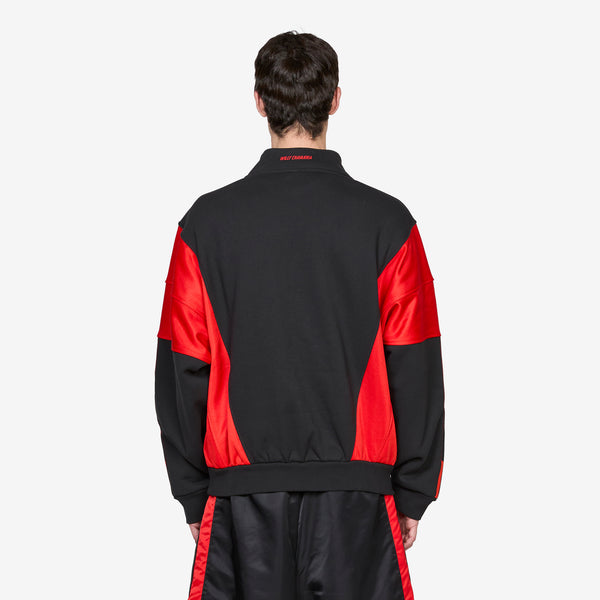 Willy Chavarria x Watsonville Mockneck Black | Red Footwear