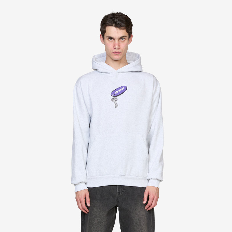 Key Chain Pullover Hood Ash Jumpers