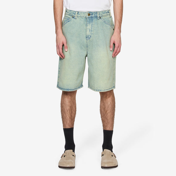 Trim Denim Shorts Sunfade Blue Shorts