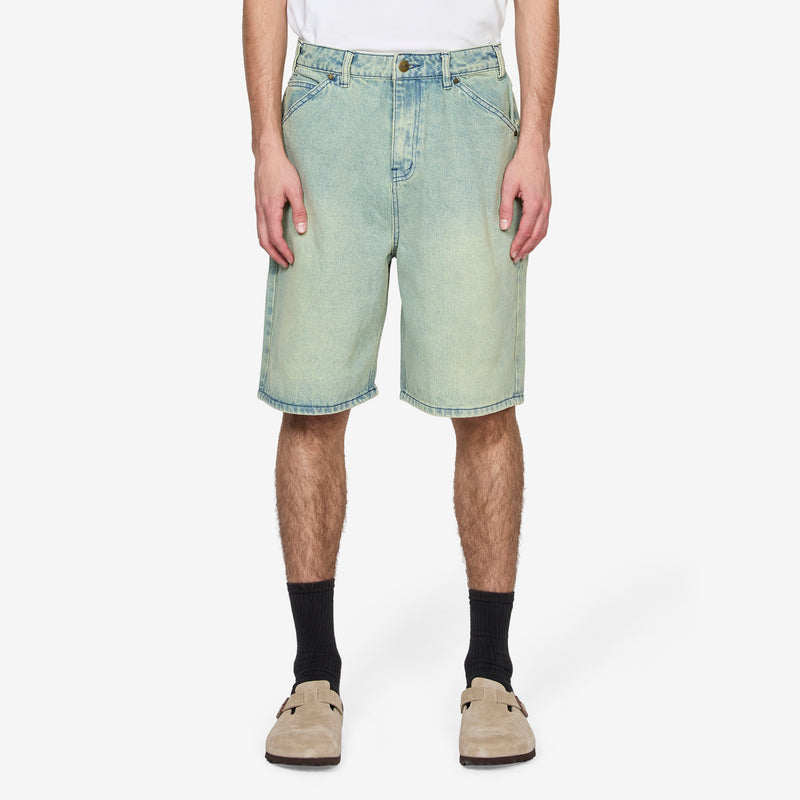 Trim Denim Shorts Sunfade Blue Shorts