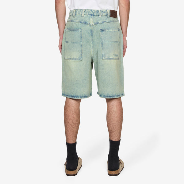 Trim Denim Shorts Sunfade Blue Shorts
