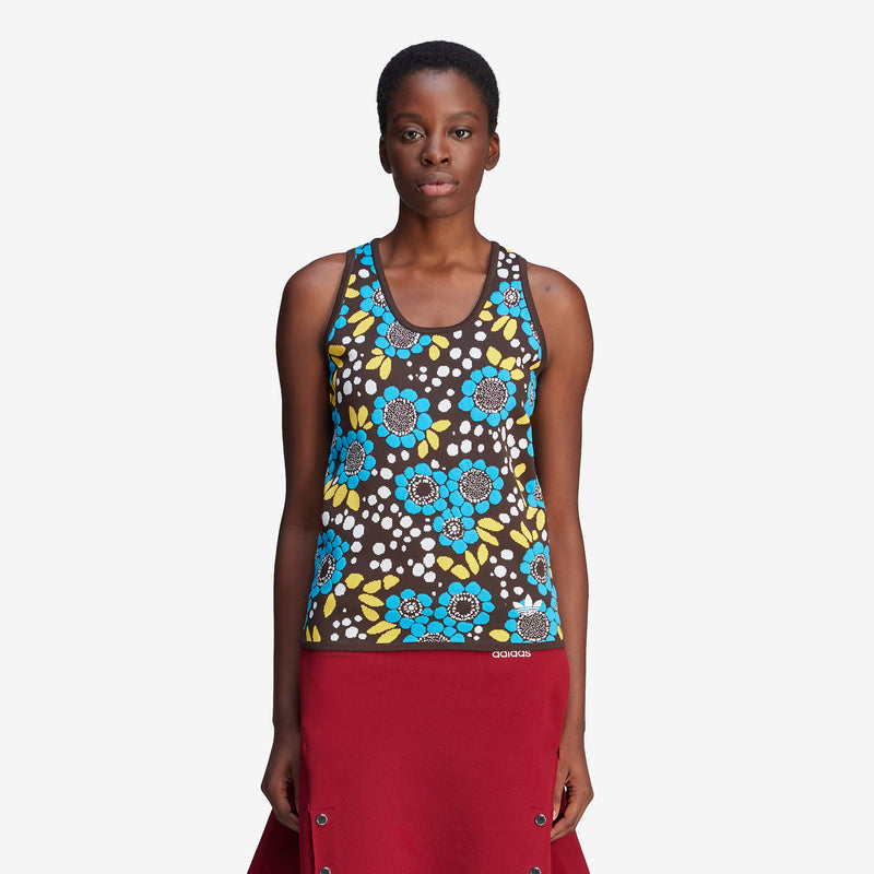 Wales Bonner x Women's Knit Floral Vest Multicolor Tees