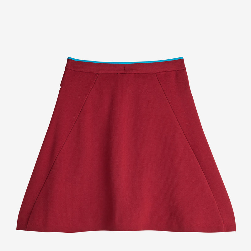 Wales Bonner x Women's Skirt Collegiate Burgundy Shorts