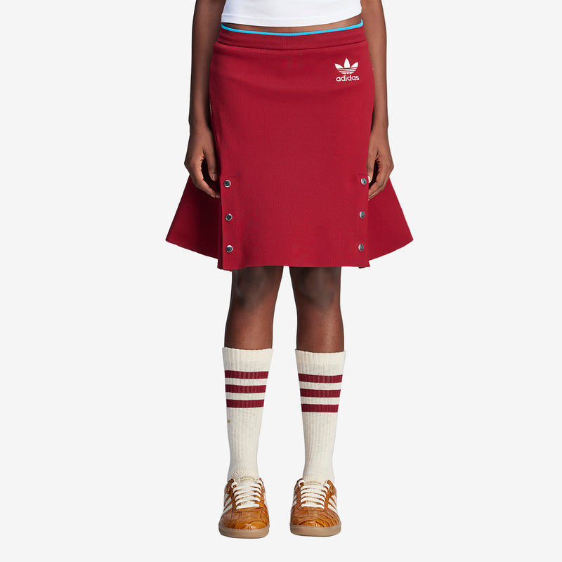 Wales Bonner x Women's Skirt Collegiate Burgundy Shorts