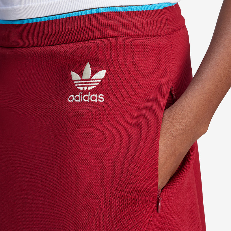 Wales Bonner x Women's Skirt Collegiate Burgundy Shorts