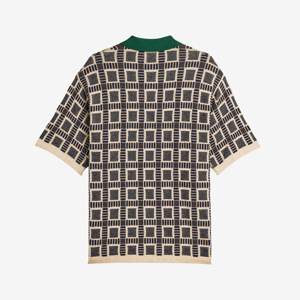 Brain Dead x Knit Polo Shirt Dust Sand Shirts