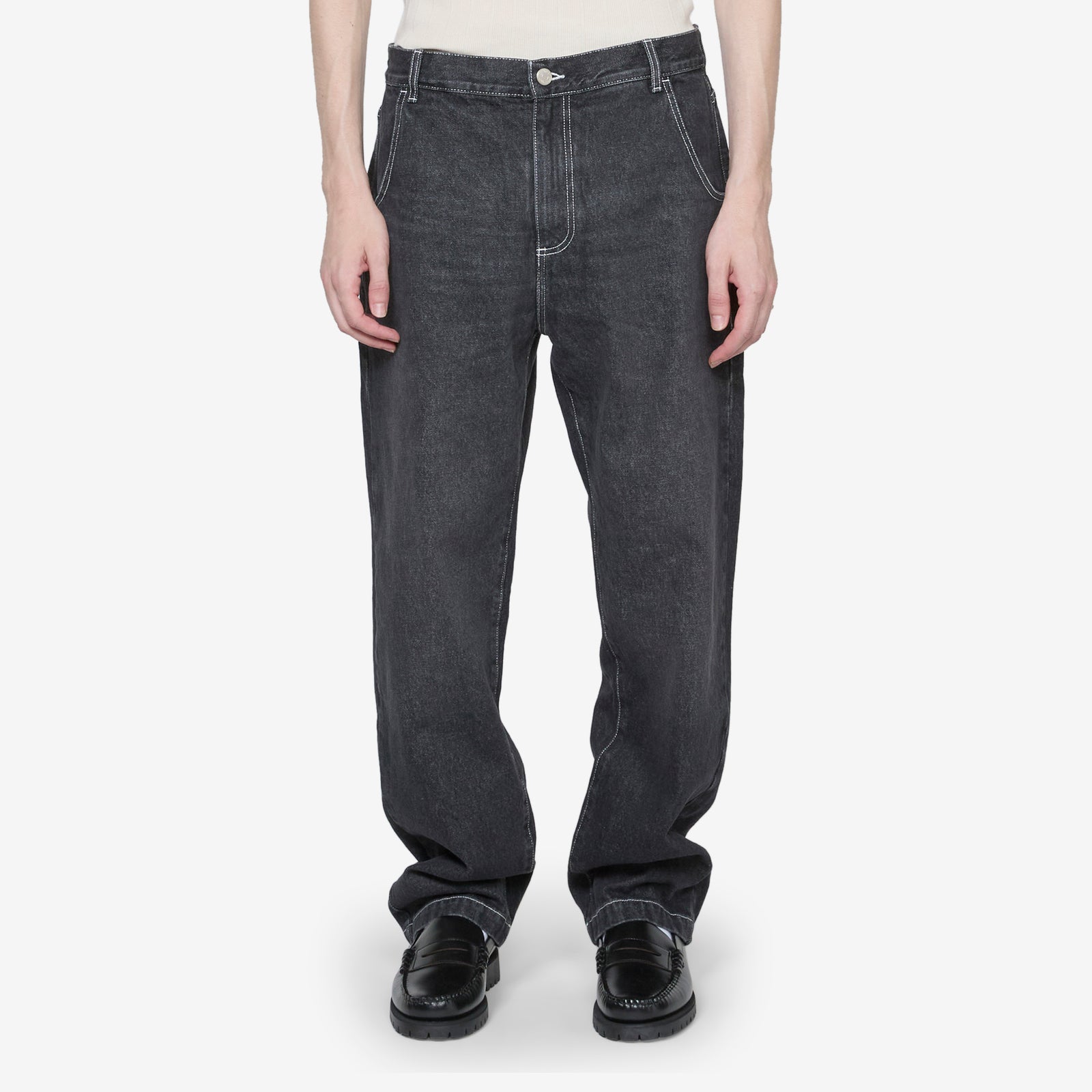 Regular Jeans Faded Black – Above The Clouds Regular Jeans Faded Black – Above The Clouds
