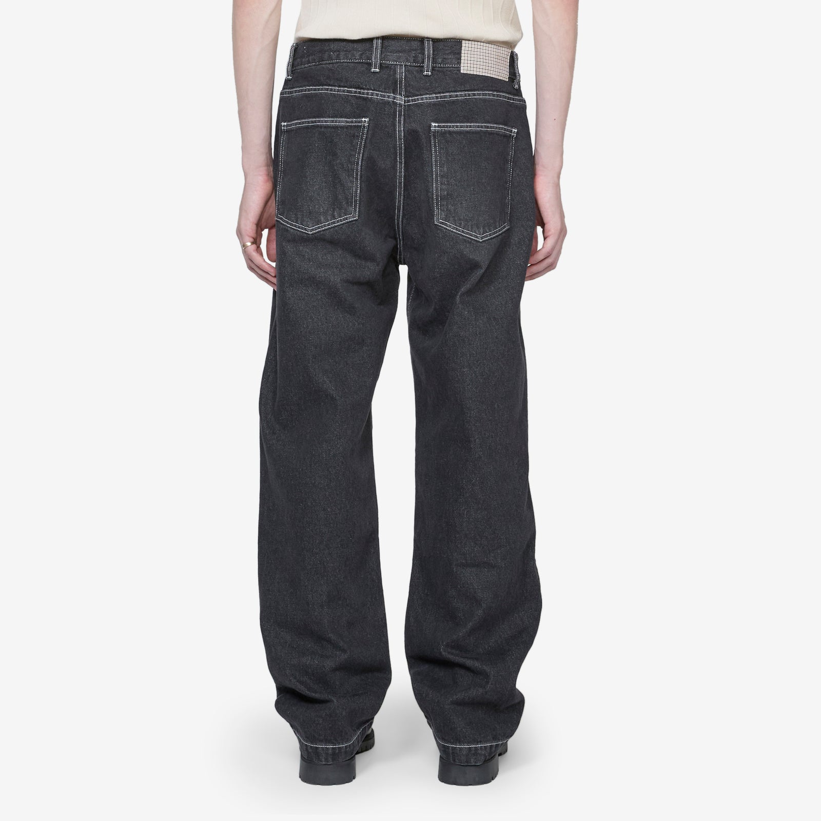 Regular Jeans Faded Black – Above The Clouds