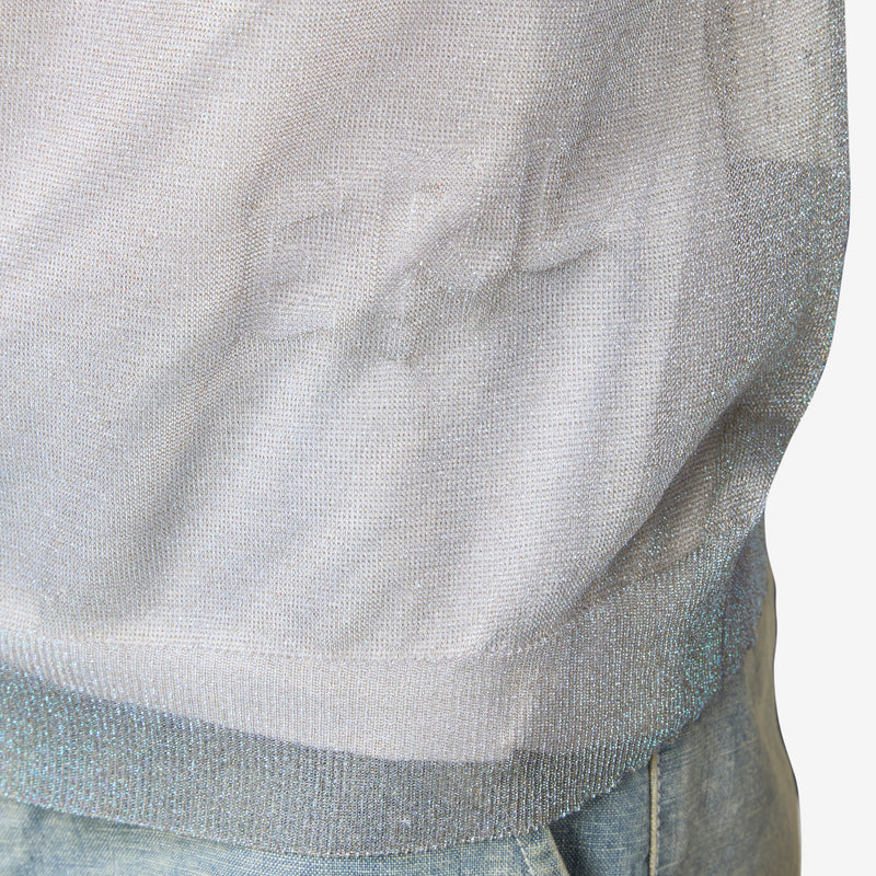 Lurex Pullover Silver Jumpers