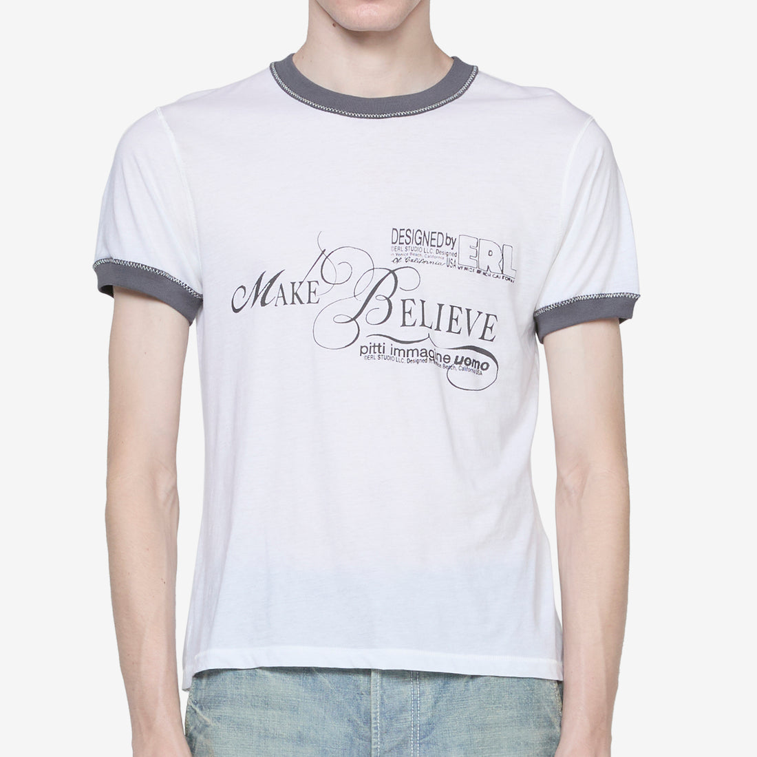 Make Believe T-Shirt White Tees