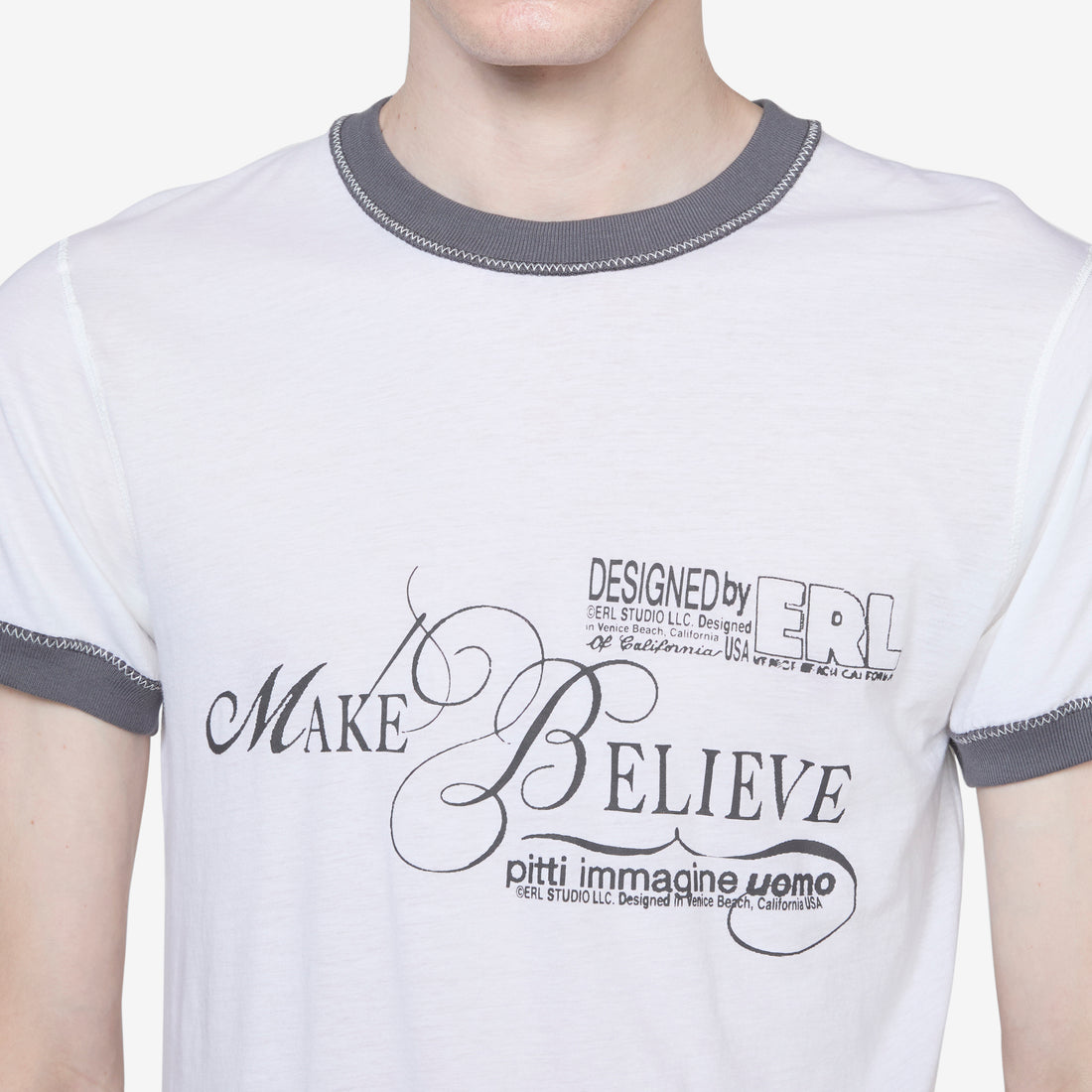 Make Believe T-Shirt White Tees