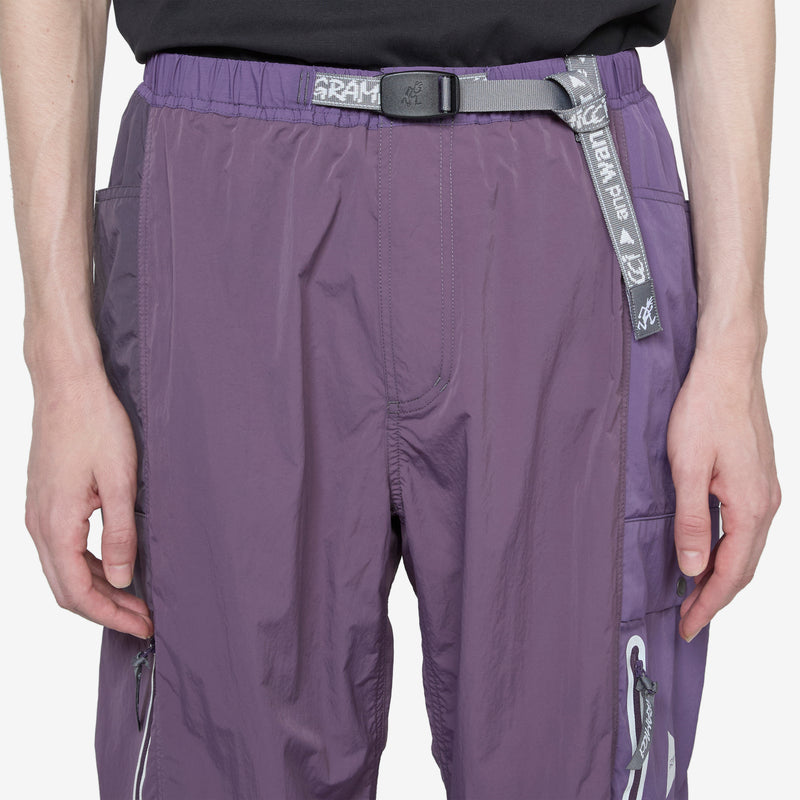 and wander Patchwork Wind Pant Multi Purple